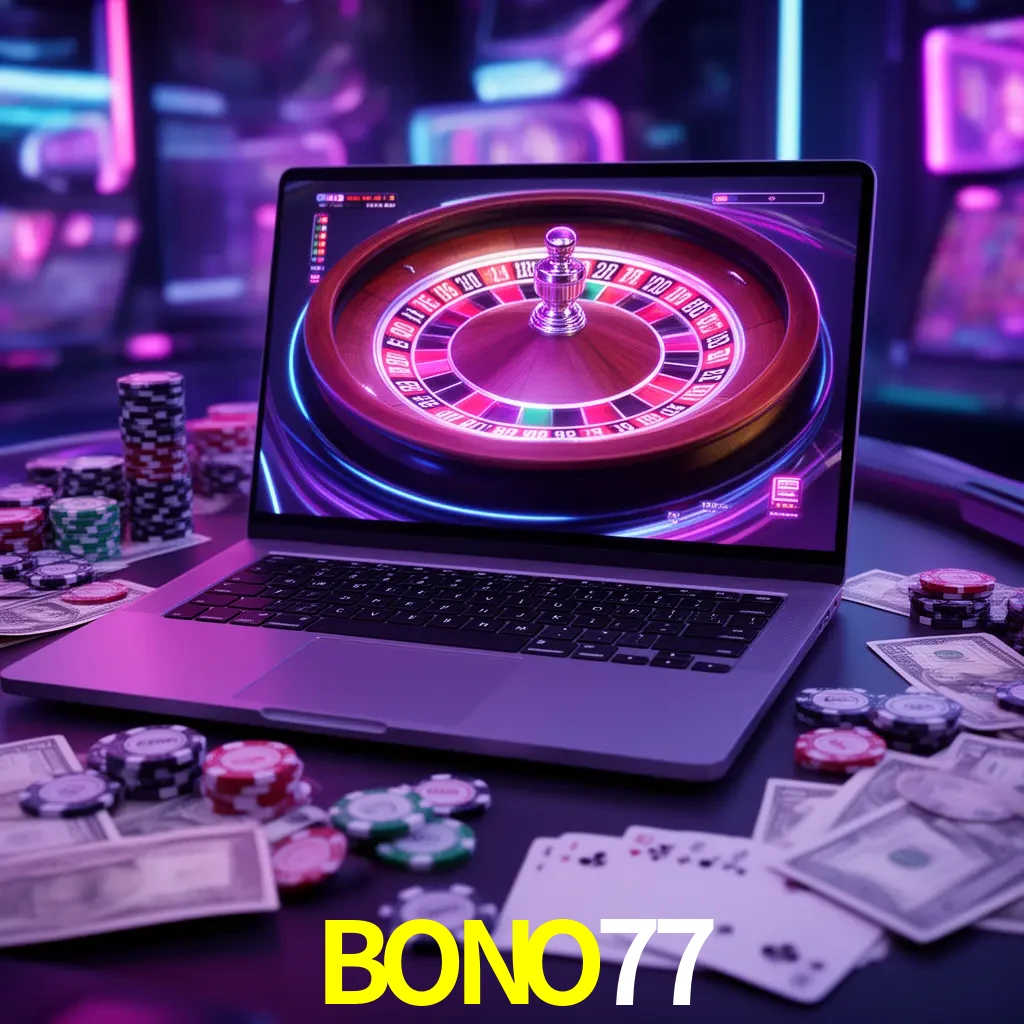 Centro móvil BONO77 con casino, cajero, bonos, app y acceso de cuenta para México